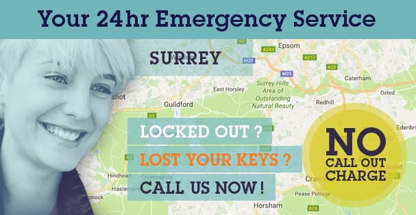 Find Your Choice Locksmiths, Glazing and Boarding Up operating in your local Surrey area