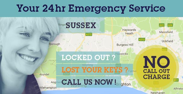 Find Your Choice Locksmiths, Glazing and Boarding Up operating in your local Sussex area